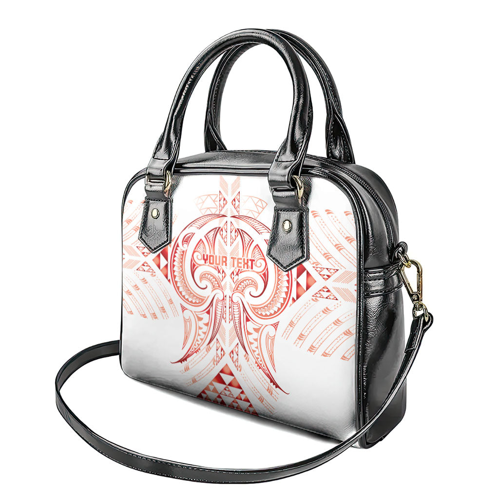 Maori Rugby Custom Ngaru Mangopare Shoulder Handbag Whero Niho Taniwha Motif