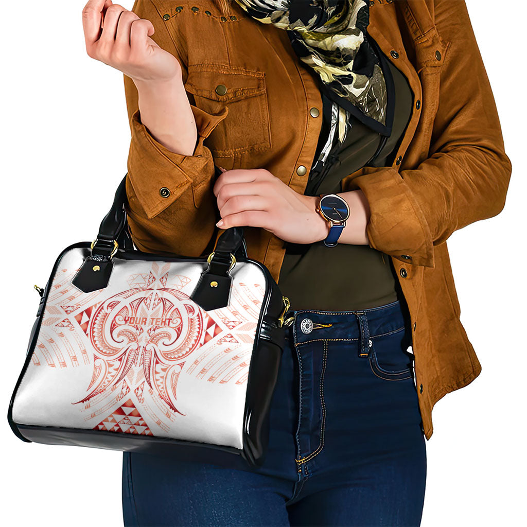 Maori Rugby Custom Ngaru Mangopare Shoulder Handbag Whero Niho Taniwha Motif