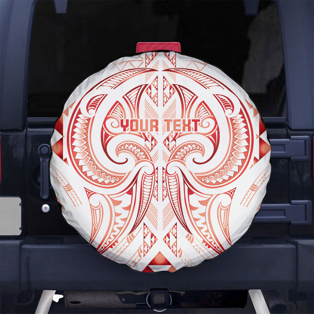 Maori Rugby Custom Ngaru Mangopare Spare Tire Cover Whero Niho Taniwha Motif