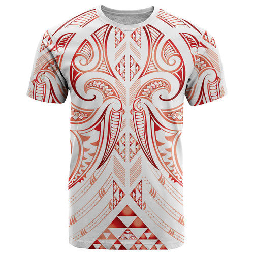 Maori Rugby Custom Ngaru Mangopare T Shirt Whero Niho Taniwha Motif