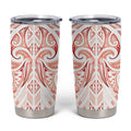 Maori Rugby Custom Ngaru Mangopare Tumbler Cup Whero Niho Taniwha Motif