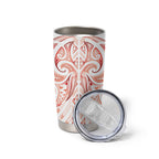 Maori Rugby Custom Ngaru Mangopare Tumbler Cup Whero Niho Taniwha Motif