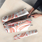 Maori Rugby Custom Ngaru Mangopare Umbrella Whero Niho Taniwha Motif