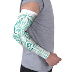 Maori Rugby Custom Ngaru Mangopare Arm Sleeves Karikiorangi Taniwha Motif