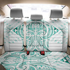 Maori Rugby Custom Ngaru Mangopare Back Car Seat Cover Karikiorangi Taniwha Motif
