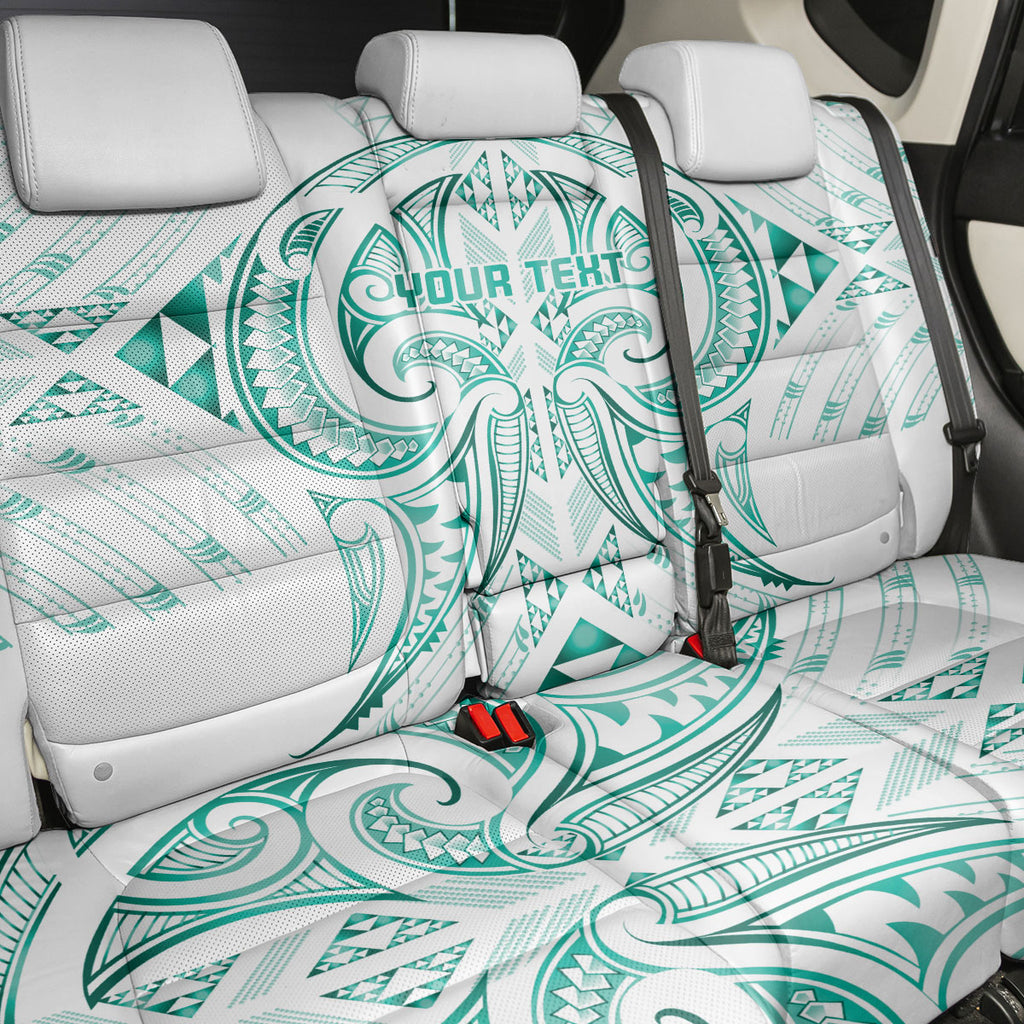 Maori Rugby Custom Ngaru Mangopare Back Car Seat Cover Karikiorangi Taniwha Motif
