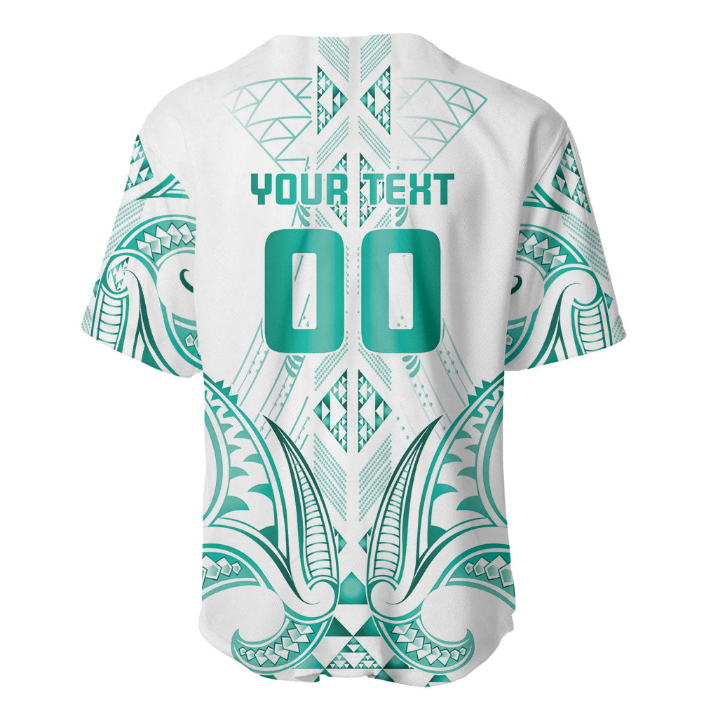 Maori Rugby Custom Ngaru Mangopare Baseball Jersey Karikiorangi Taniwha Motif