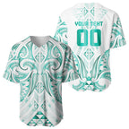 Maori Rugby Custom Ngaru Mangopare Baseball Jersey Karikiorangi Taniwha Motif