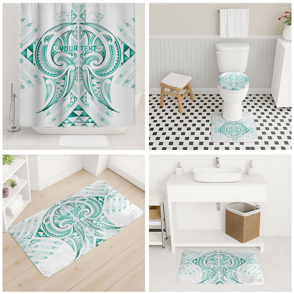 Maori Rugby Custom Ngaru Mangopare Bathroom Set Karikiorangi Taniwha Motif