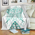 Maori Rugby Custom Ngaru Mangopare Blanket Karikiorangi Taniwha Motif