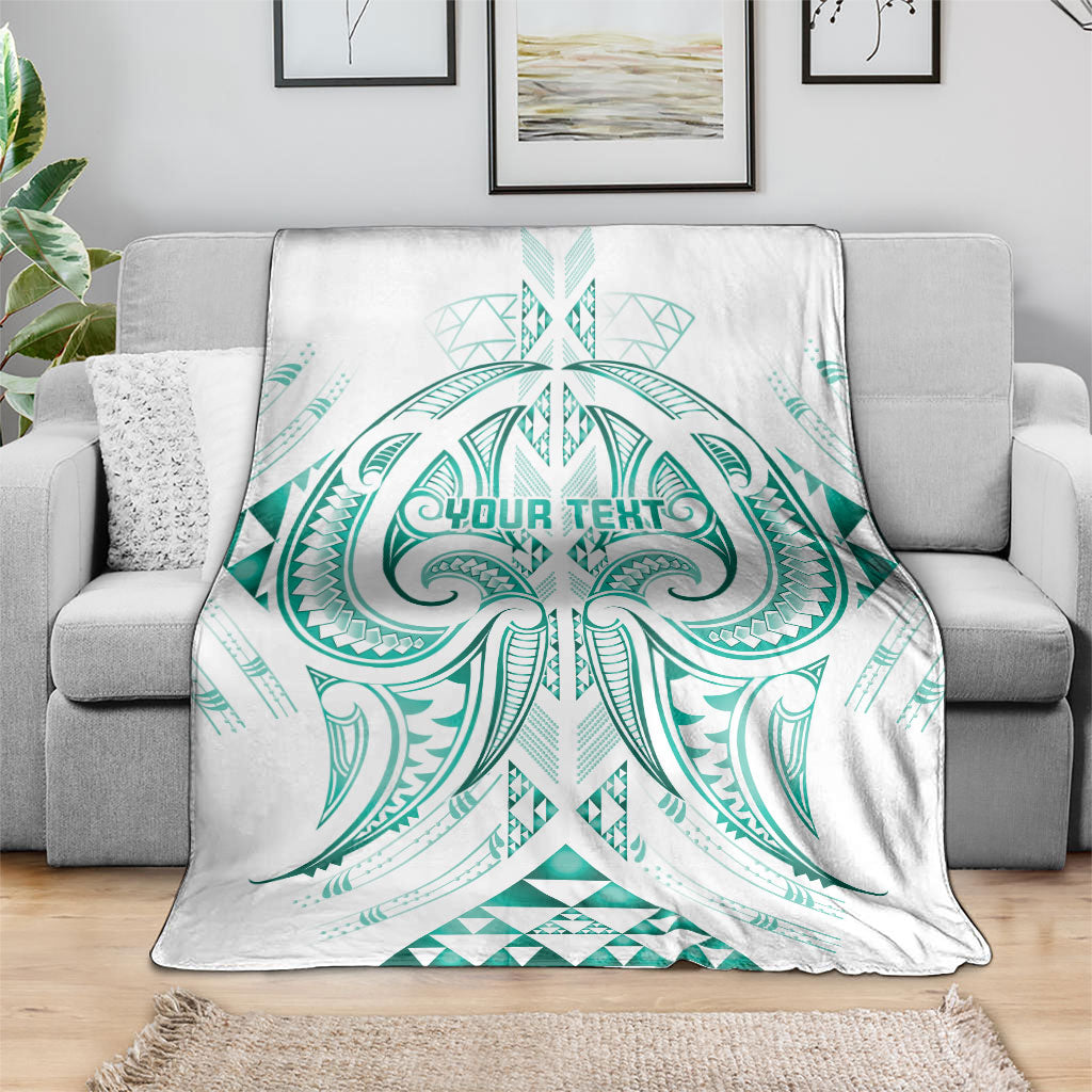 Maori Rugby Custom Ngaru Mangopare Blanket Karikiorangi Taniwha Motif