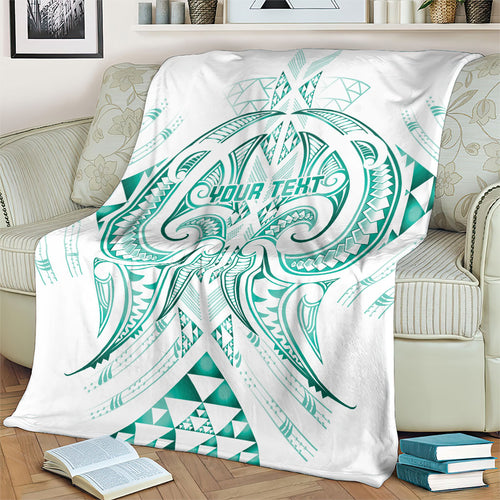Maori Rugby Custom Ngaru Mangopare Blanket Karikiorangi Taniwha Motif
