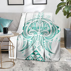Maori Rugby Custom Ngaru Mangopare Blanket Karikiorangi Taniwha Motif