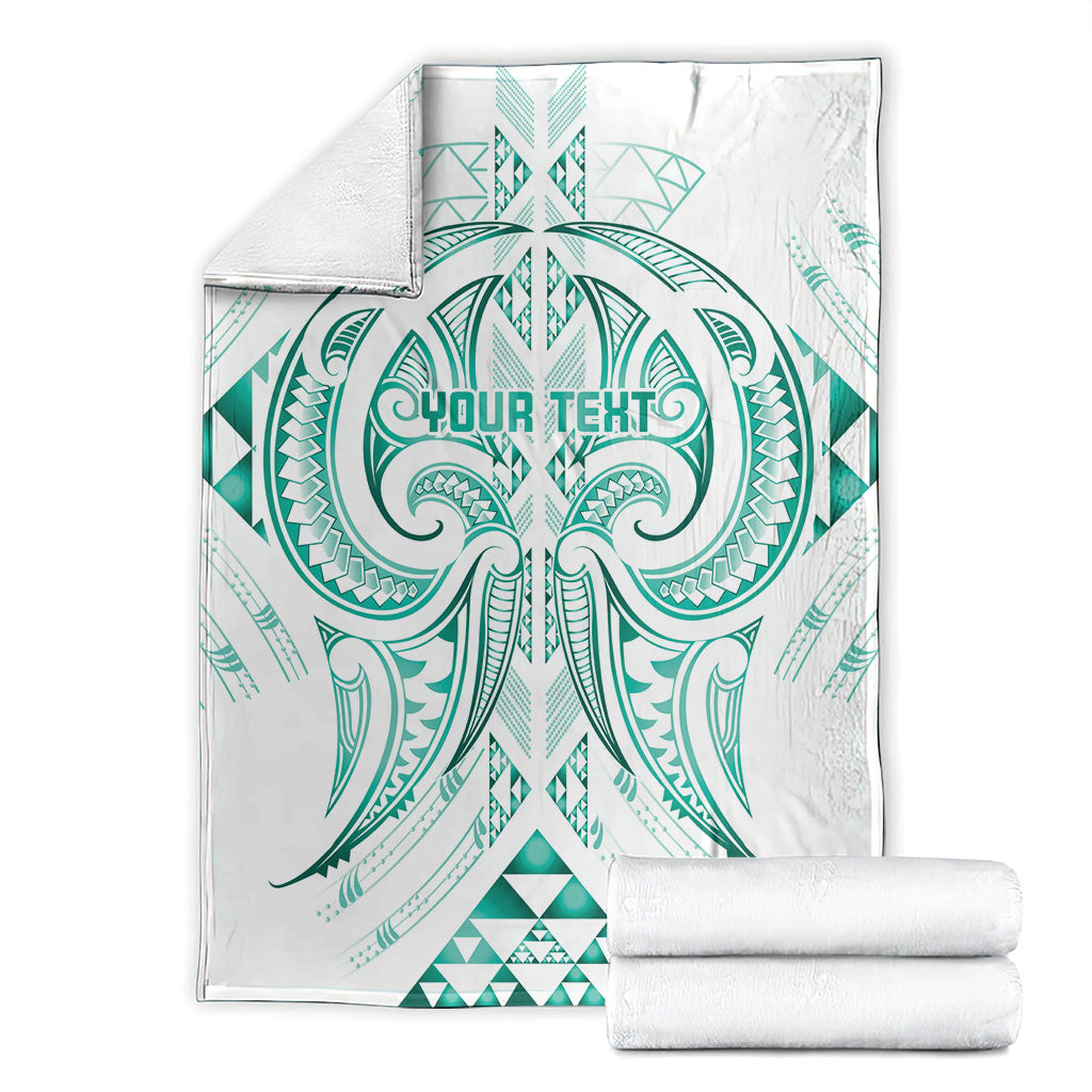 Maori Rugby Custom Ngaru Mangopare Blanket Karikiorangi Taniwha Motif