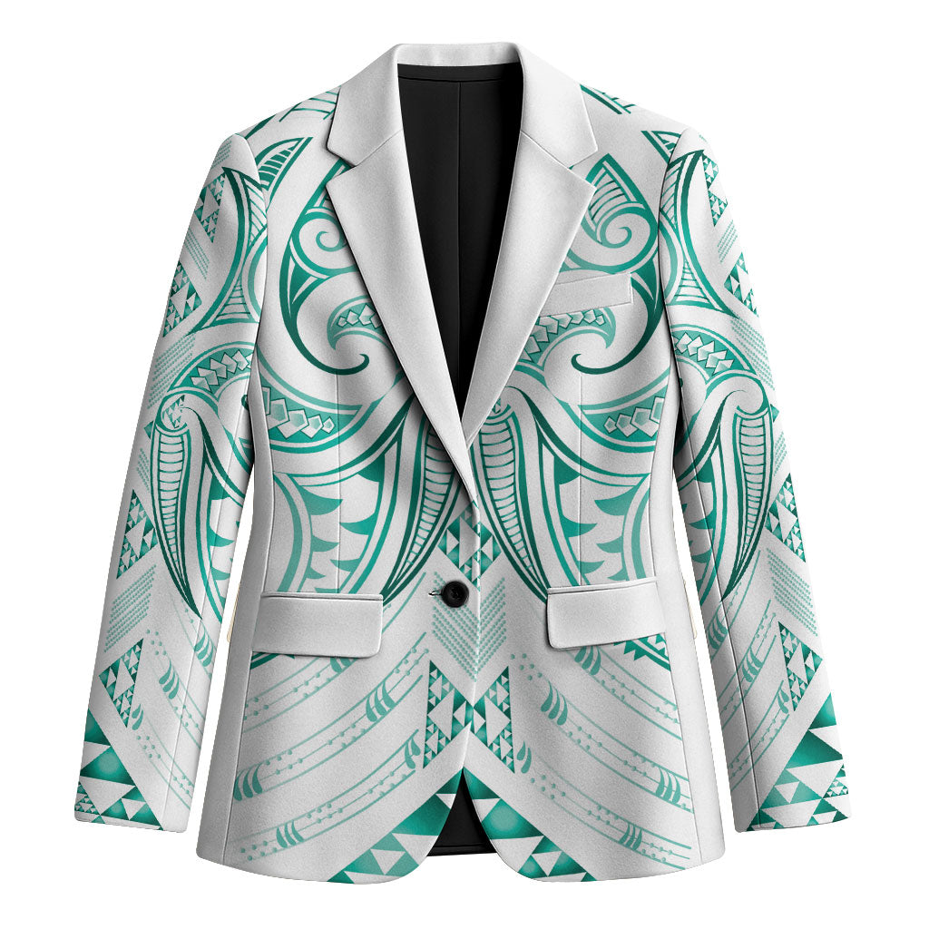Maori Rugby Custom Ngaru Mangopare Blazer Karikiorangi Taniwha Motif