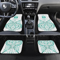 Maori Rugby Custom Ngaru Mangopare Car Mats Karikiorangi Taniwha Motif