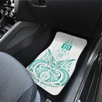 Maori Rugby Custom Ngaru Mangopare Car Mats Karikiorangi Taniwha Motif