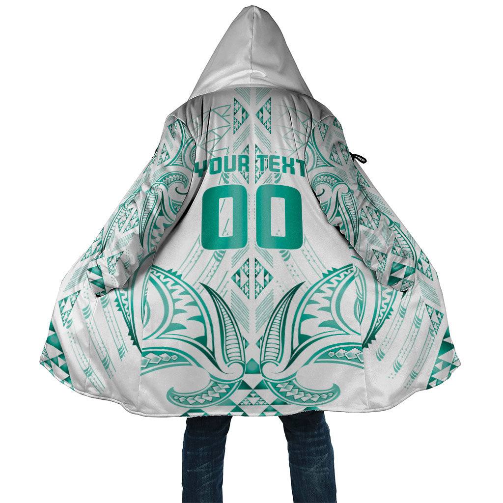 Maori Rugby Custom Ngaru Mangopare Cloak Karikiorangi Taniwha Motif