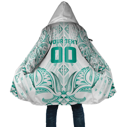 Maori Rugby Custom Ngaru Mangopare Cloak Karikiorangi Taniwha Motif