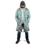 Maori Rugby Custom Ngaru Mangopare Cloak Karikiorangi Taniwha Motif