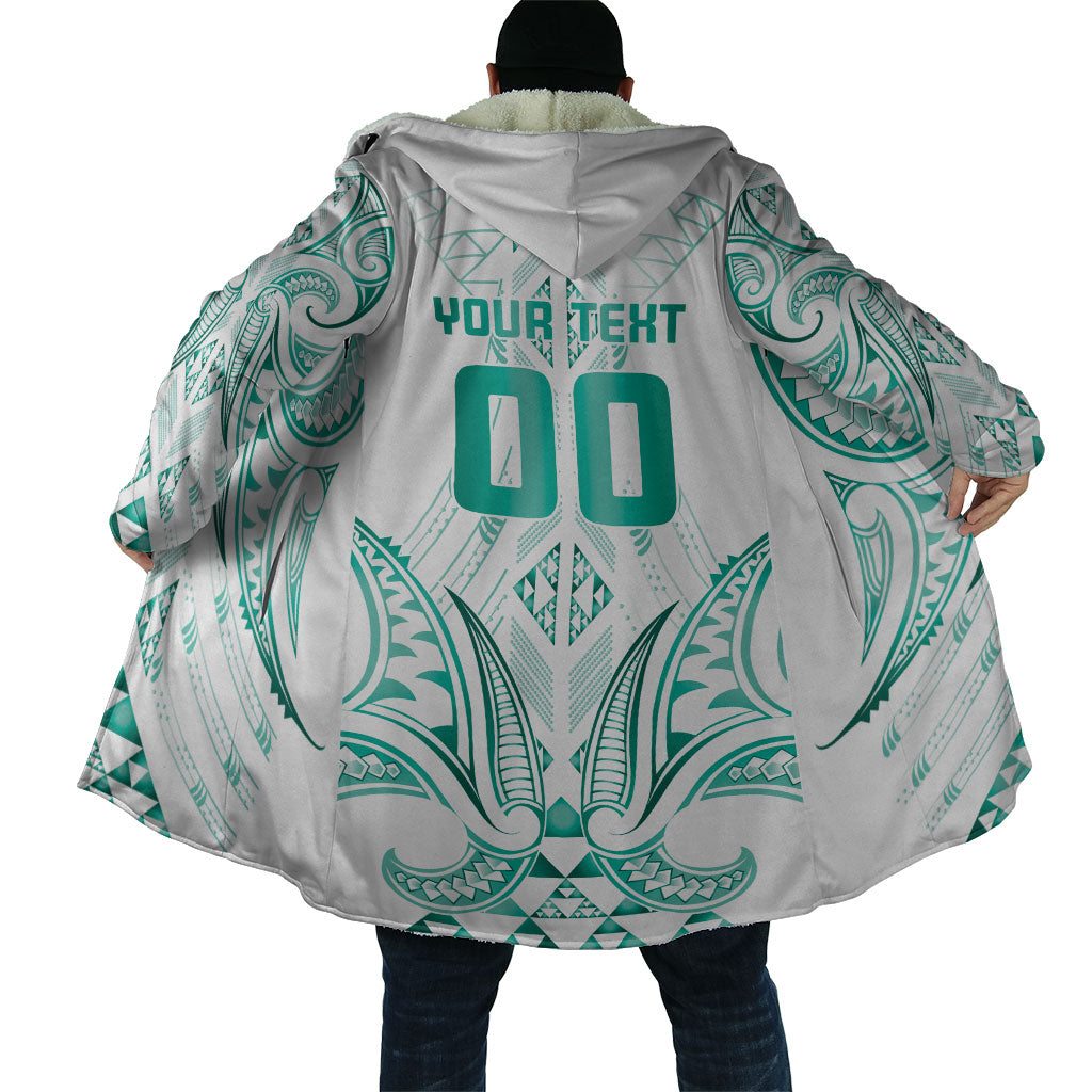 Maori Rugby Custom Ngaru Mangopare Cloak Karikiorangi Taniwha Motif
