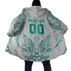 Maori Rugby Custom Ngaru Mangopare Cloak Karikiorangi Taniwha Motif