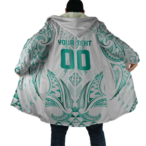 Maori Rugby Custom Ngaru Mangopare Cloak Karikiorangi Taniwha Motif