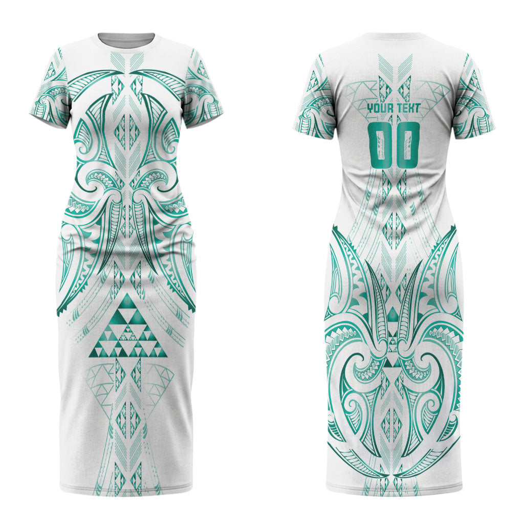 Maori Rugby Custom Ngaru Mangopare Couples Matching Short Sleeve Bodycon Dress and Long Sleeve Button Shirt Karikiorangi Taniwha Motif