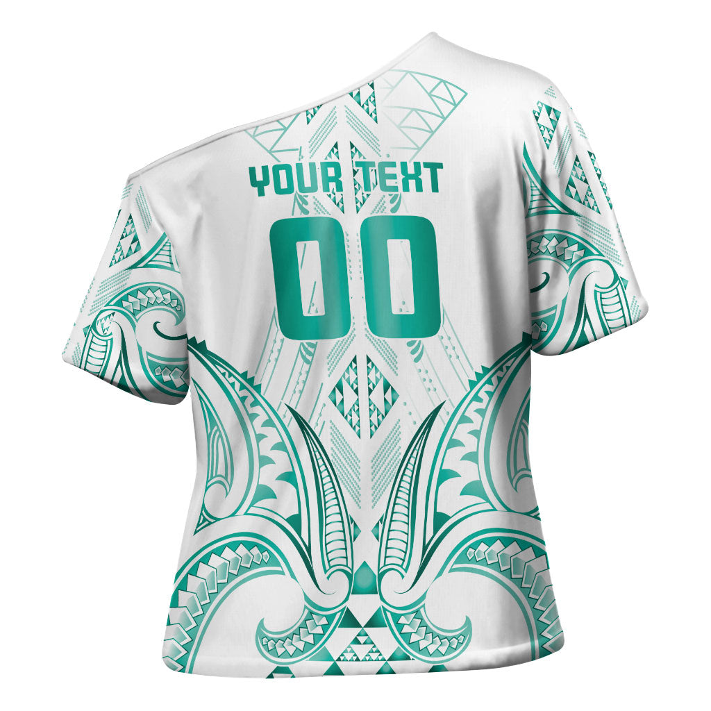 Maori Rugby Custom Ngaru Mangopare Cross Shoulder Shirt Karikiorangi Taniwha Motif