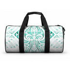 Maori Rugby Custom Ngaru Mangopare Duffle Bag Karikiorangi Taniwha Motif