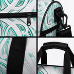 Maori Rugby Custom Ngaru Mangopare Duffle Bag Karikiorangi Taniwha Motif