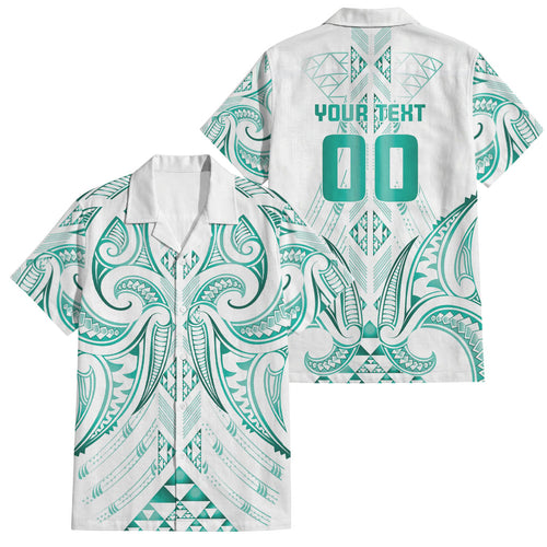 Maori Rugby Custom Ngaru Mangopare Family Matching Puletasi and Hawaiian Shirt Karikiorangi Taniwha Motif