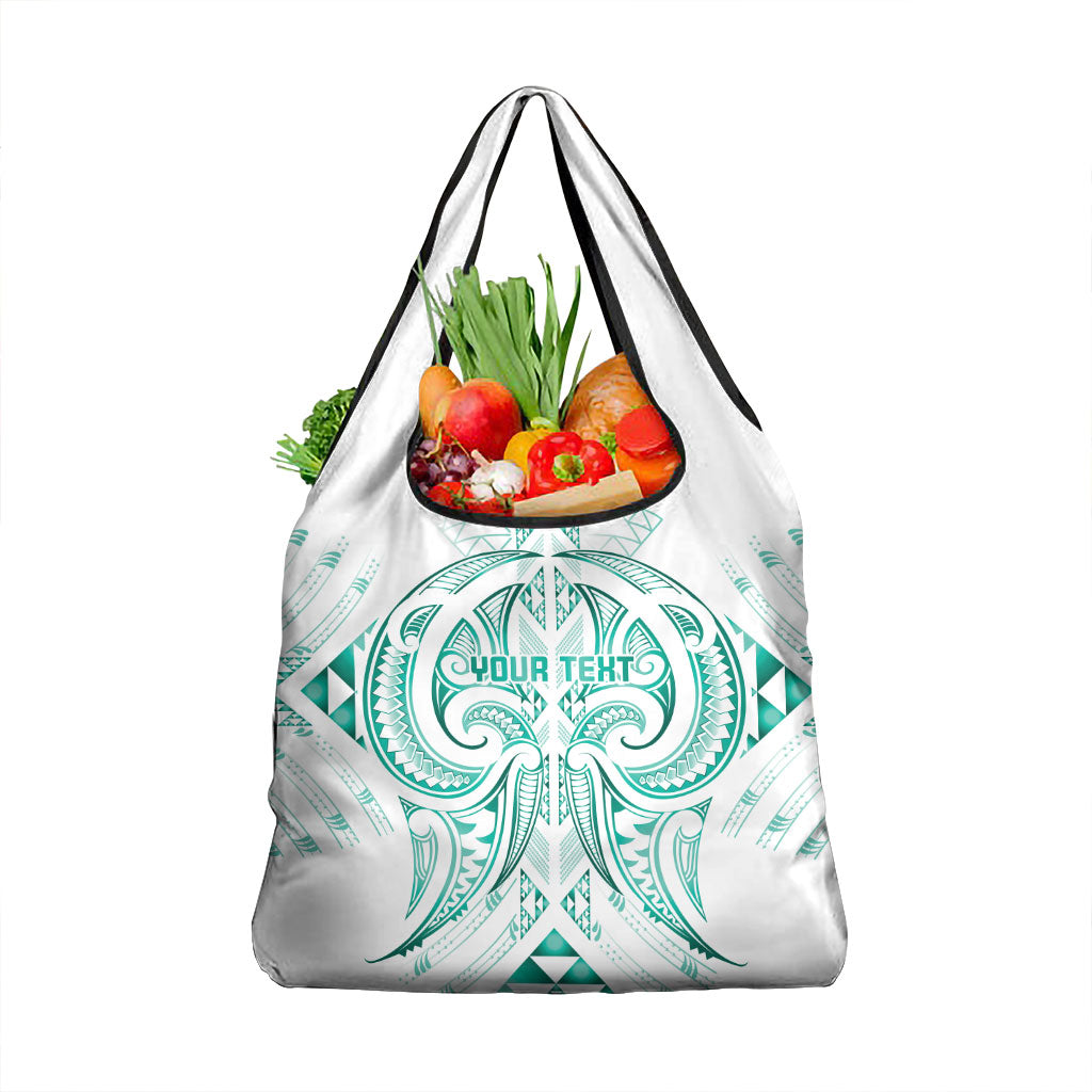 Maori Rugby Custom Ngaru Mangopare Grocery Bag Karikiorangi Taniwha Motif
