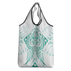 Maori Rugby Custom Ngaru Mangopare Grocery Bag Karikiorangi Taniwha Motif