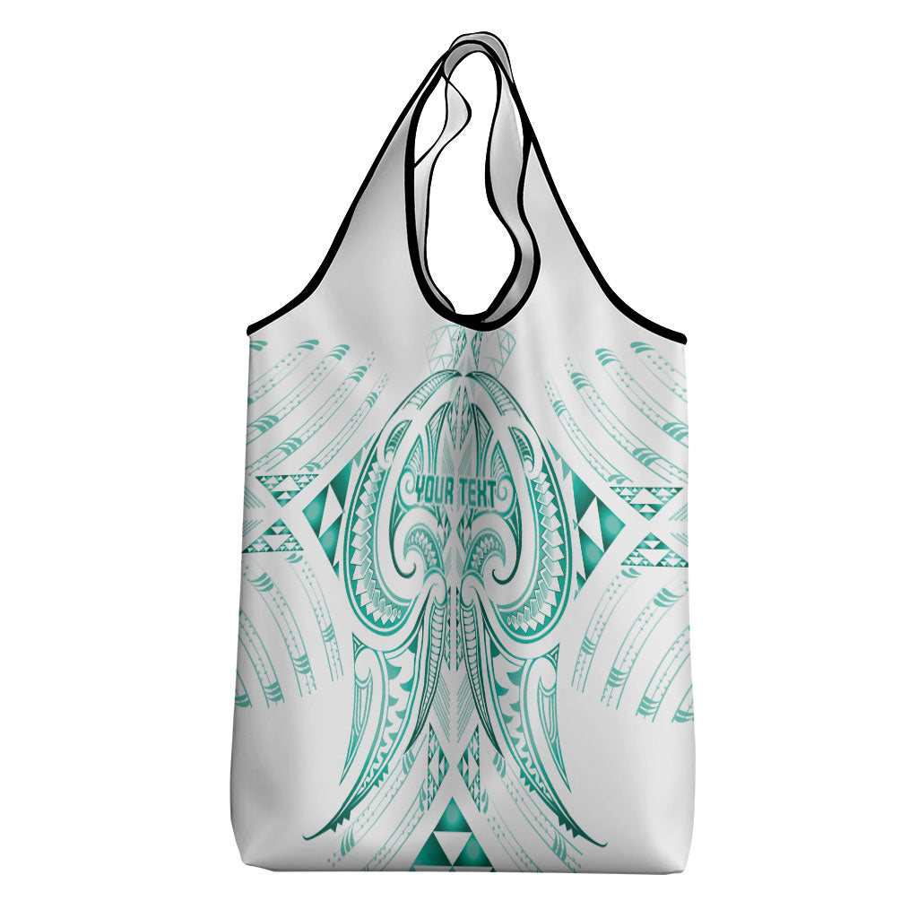 Maori Rugby Custom Ngaru Mangopare Grocery Bag Karikiorangi Taniwha Motif