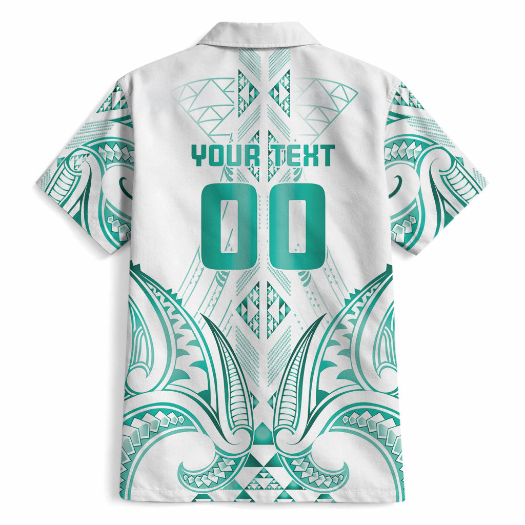 Maori Rugby Custom Ngaru Mangopare Hawaiian Shirt Karikiorangi Taniwha Motif