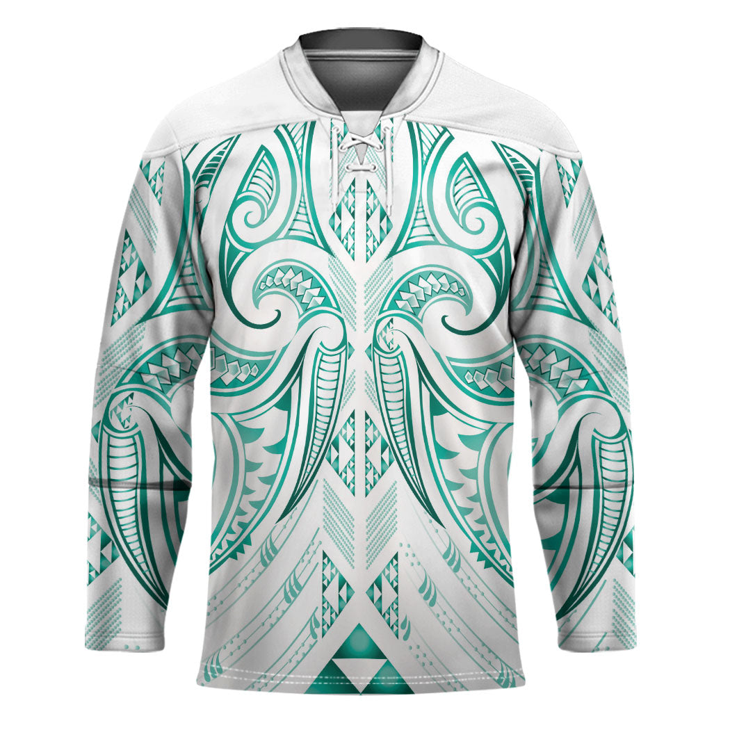 Maori Rugby Custom Ngaru Mangopare Hockey Jersey Karikiorangi Taniwha Motif