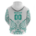 Maori Rugby Custom Ngaru Mangopare Hoodie Karikiorangi Taniwha Motif