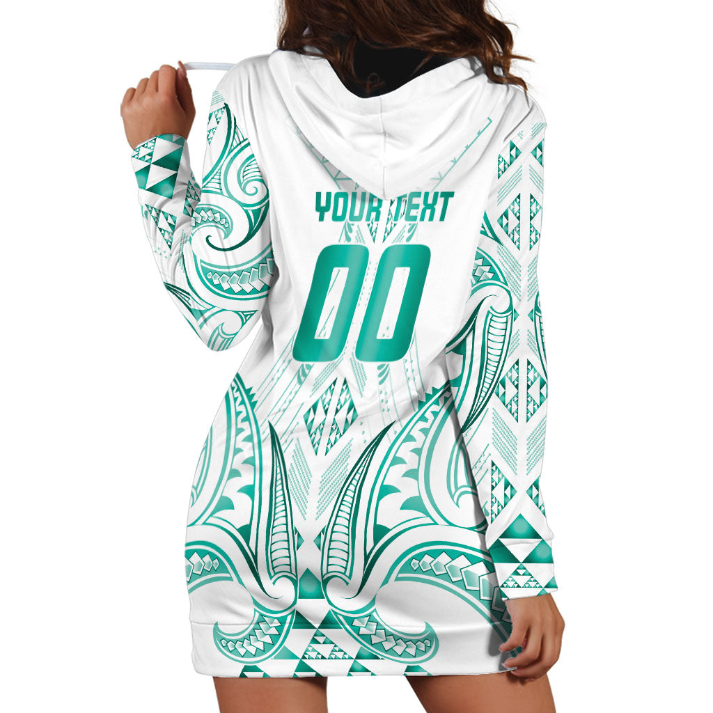 Maori Rugby Custom Ngaru Mangopare Hoodie Dress Karikiorangi Taniwha Motif
