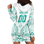 Maori Rugby Custom Ngaru Mangopare Hoodie Dress Karikiorangi Taniwha Motif