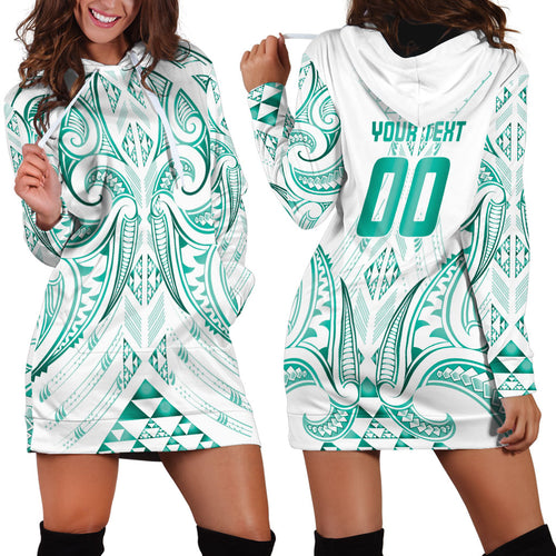 Maori Rugby Custom Ngaru Mangopare Hoodie Dress Karikiorangi Taniwha Motif