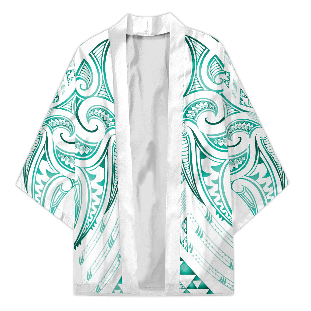 Maori Rugby Custom Ngaru Mangopare Kimono Karikiorangi Taniwha Motif
