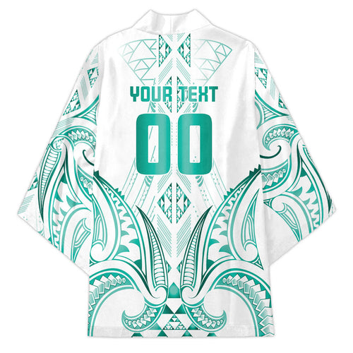 Maori Rugby Custom Ngaru Mangopare Kimono Karikiorangi Taniwha Motif
