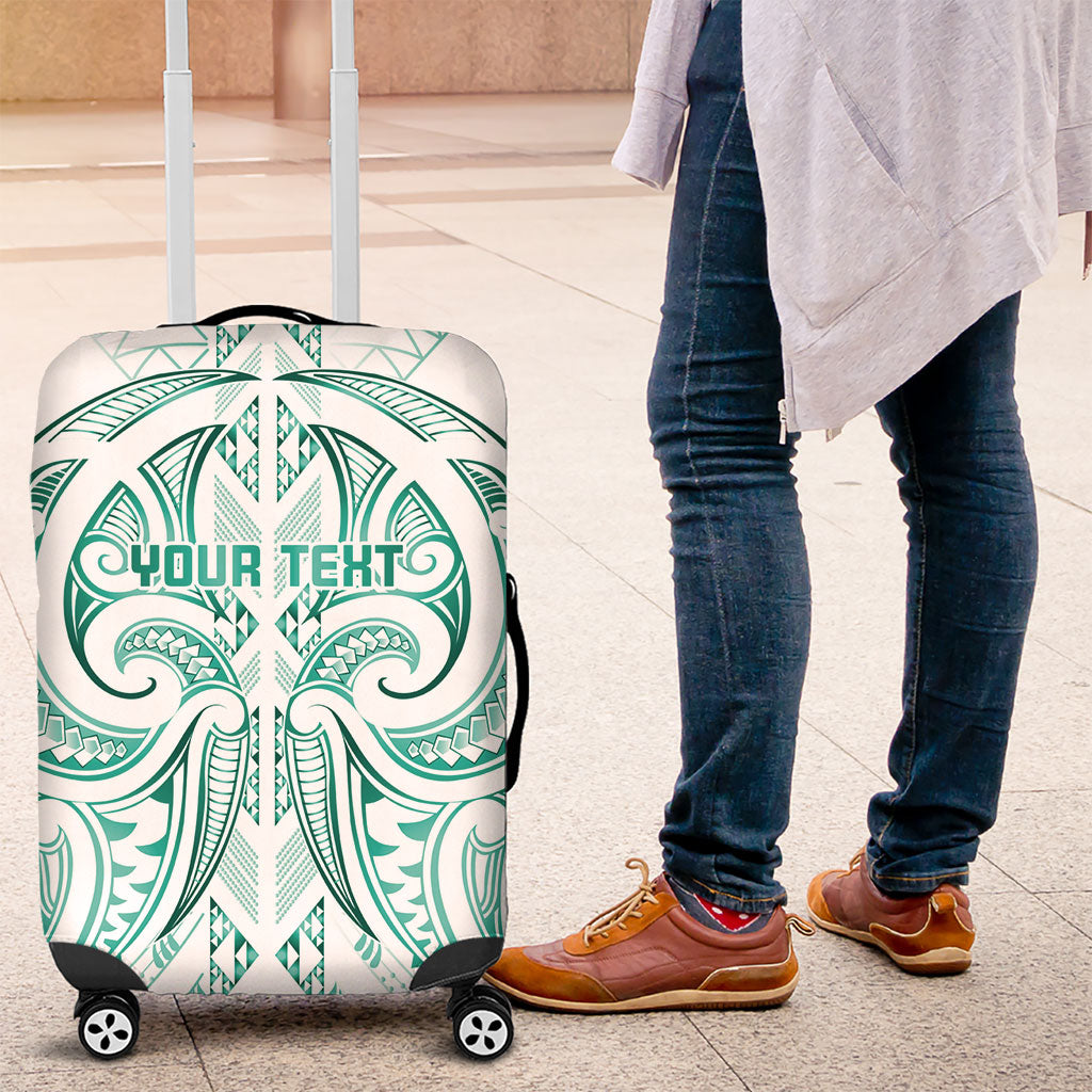 Maori Rugby Custom Ngaru Mangopare Luggage Cover Karikiorangi Taniwha Motif