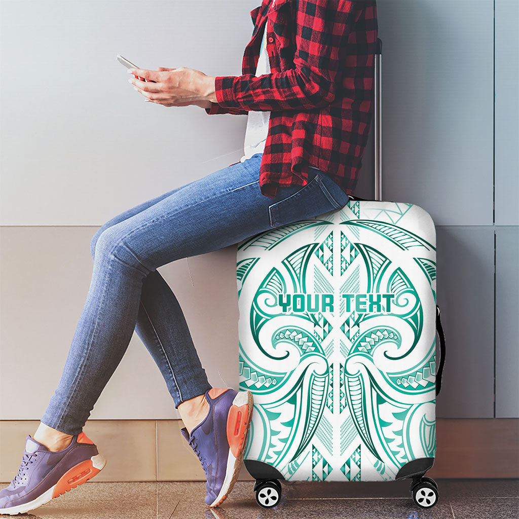 Maori Rugby Custom Ngaru Mangopare Luggage Cover Karikiorangi Taniwha Motif