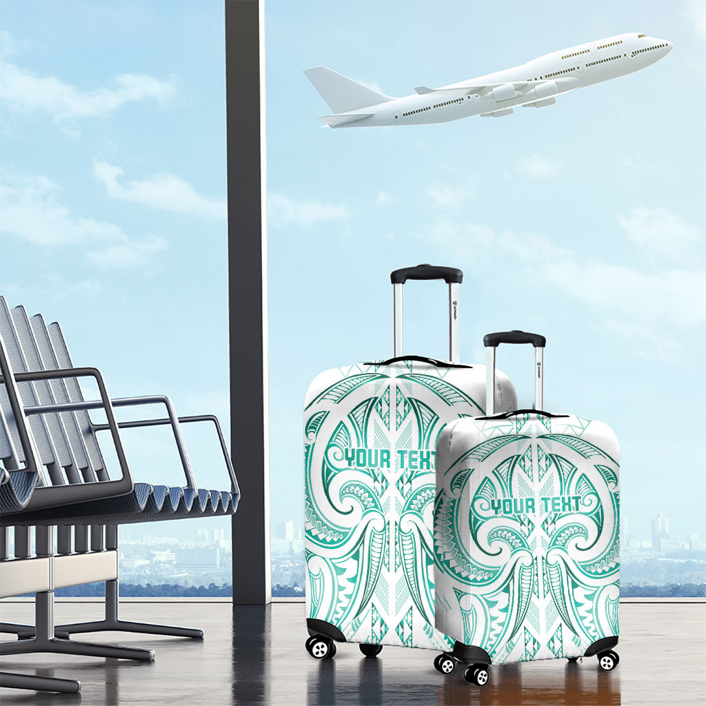 Maori Rugby Custom Ngaru Mangopare Luggage Cover Karikiorangi Taniwha Motif
