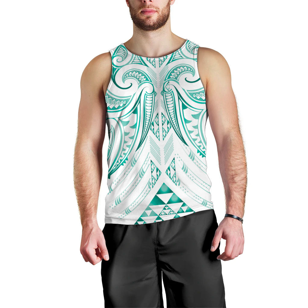 Maori Rugby Custom Ngaru Mangopare Men Tank Top Karikiorangi Taniwha Motif