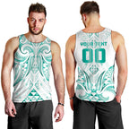 Maori Rugby Custom Ngaru Mangopare Men Tank Top Karikiorangi Taniwha Motif
