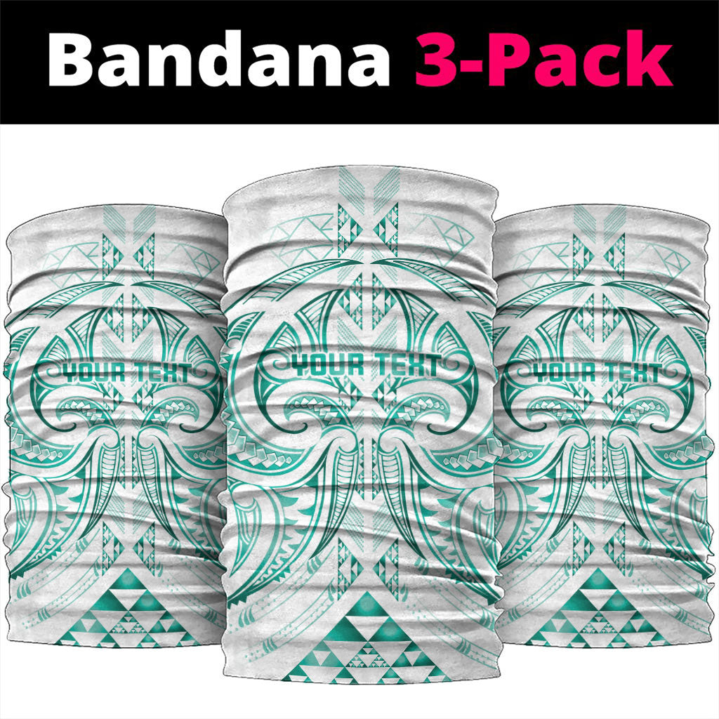 Maori Rugby Custom Ngaru Mangopare Neck Gaiter Karikiorangi Taniwha Motif