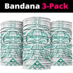 Maori Rugby Custom Ngaru Mangopare Neck Gaiter Karikiorangi Taniwha Motif